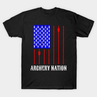 Archery Nation American Flag T-Shirt